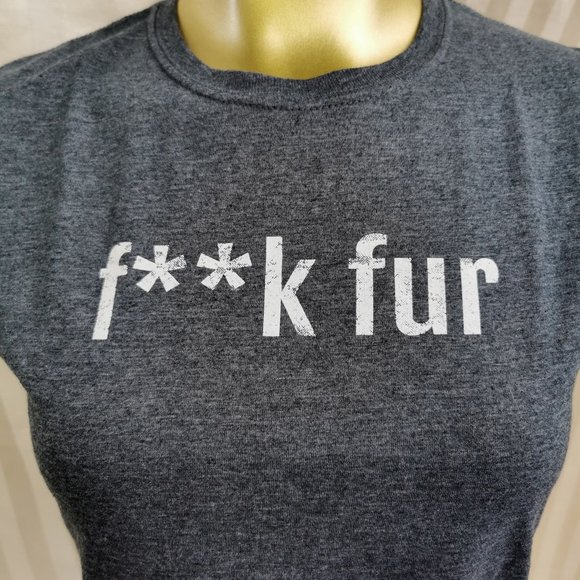 Anti-fur T-shirt (medium) NWOT - Picture 2 of 4